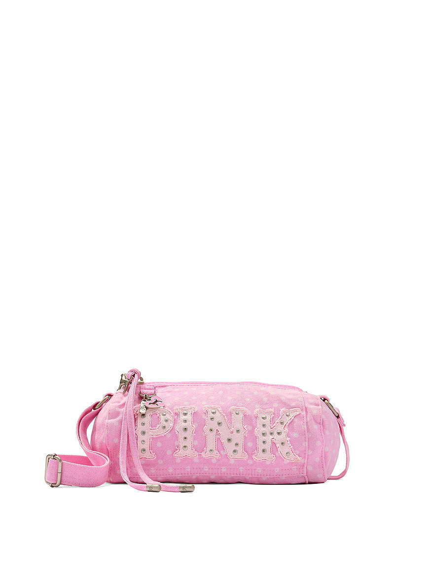 canvas rolled duffle shoulder bag canvas rolled duffle shoulder bag