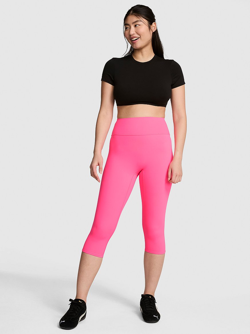 pink relay™ capri leggings pink relay™ capri leggings