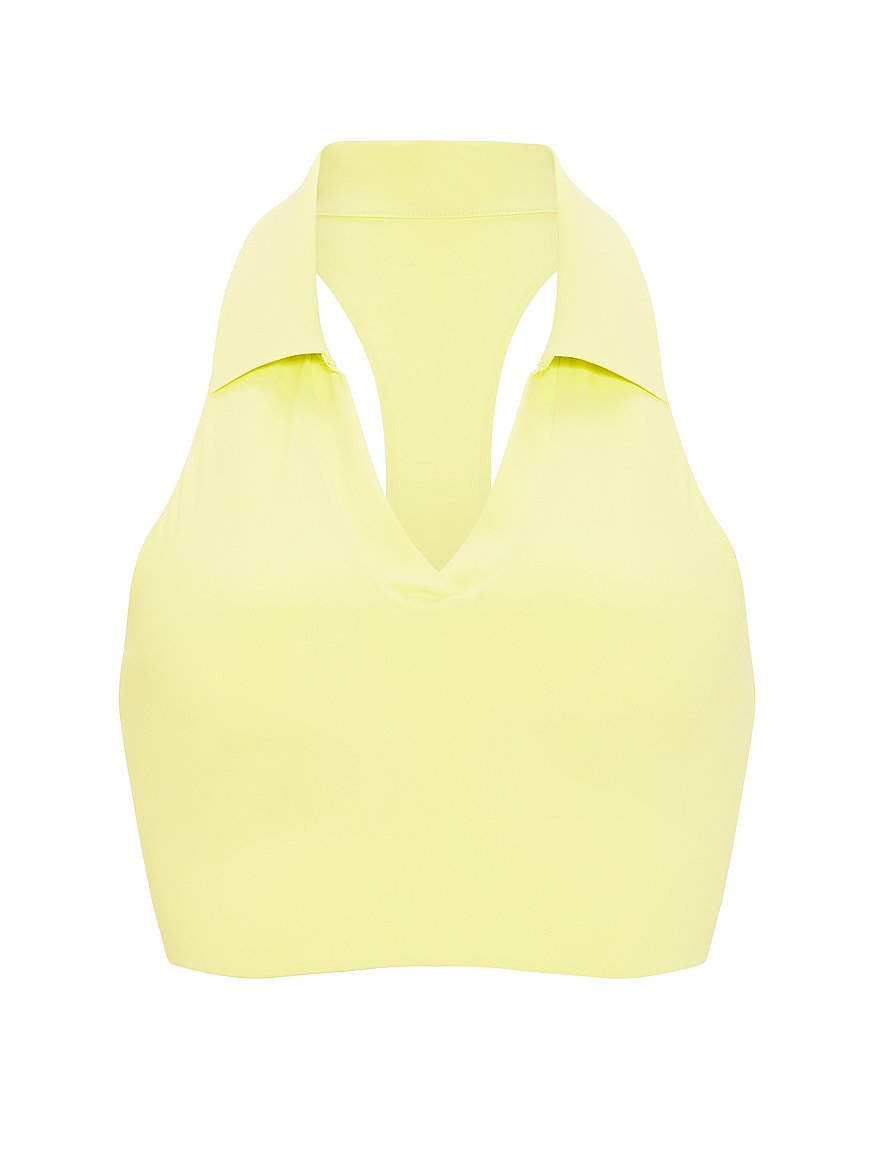 vsx racketcool™ collared bra top vsx racketcool™ collared bra top
