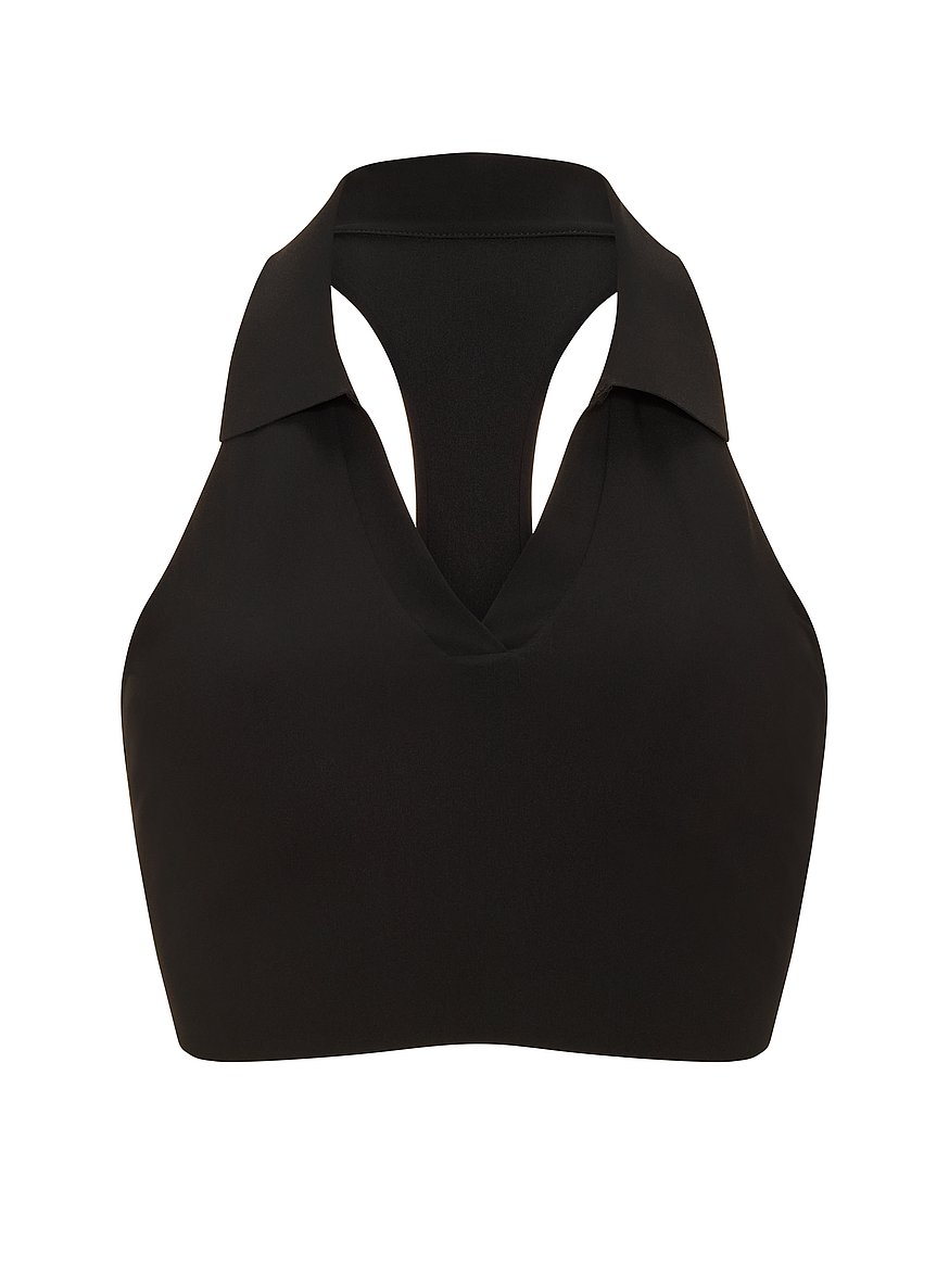 vsx racketcool™ collared bra top vsx racketcool™ collared bra top