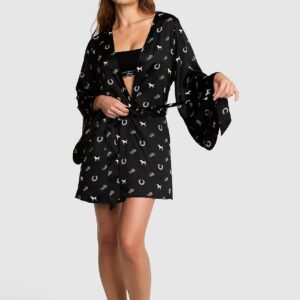 Home grwpink™ satin robe