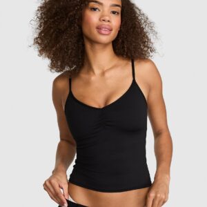 pink relay™ ruched bra tank
