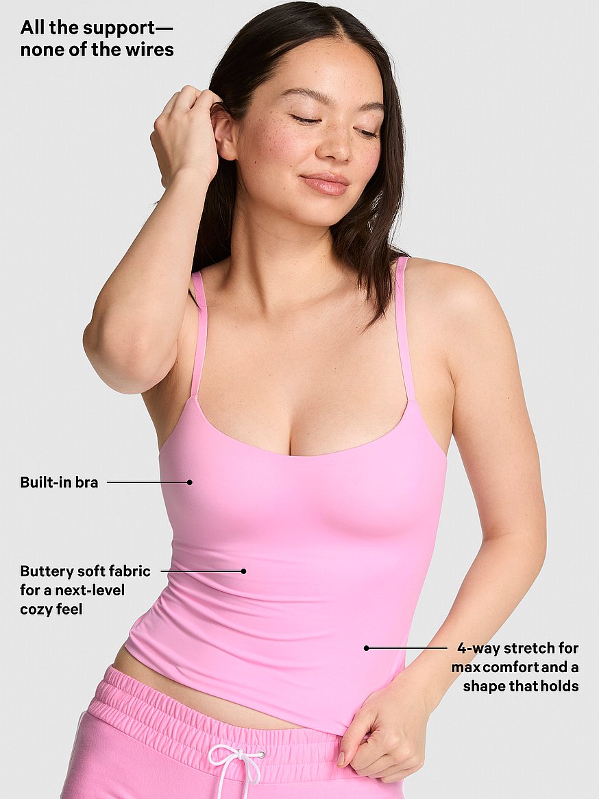 marshmallow lightly lined wireless comfy cami marshmallow lightly lined wireless comfy cami