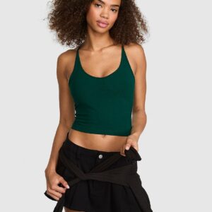 all day cotton™ racerback bra tank