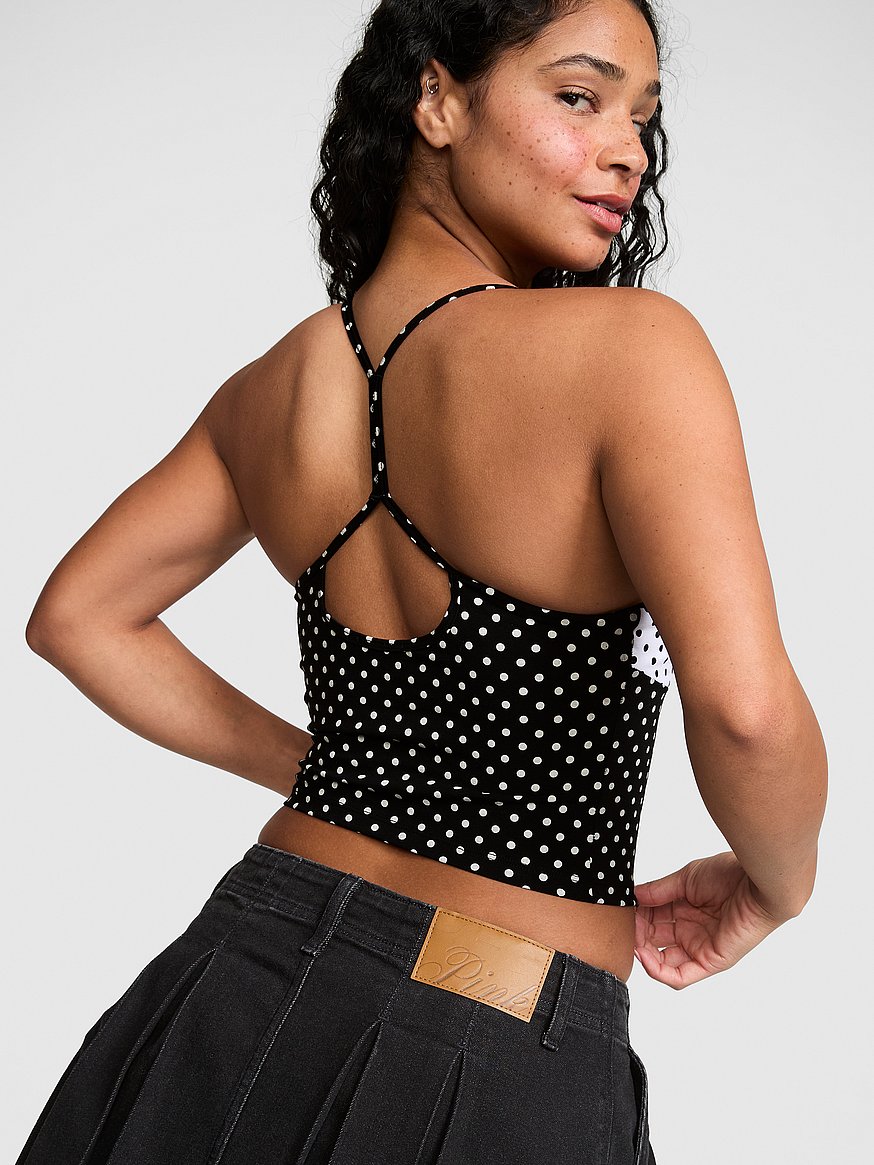 all day cotton™ racerback bra tank all day cotton™ racerback bra tank
