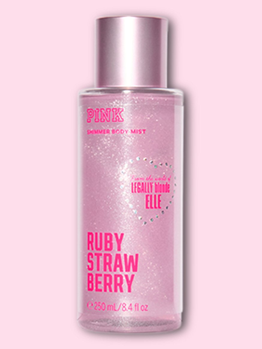 pink | elle ruby strawberry shimmer mist pink | elle ruby strawberry shimmer mist