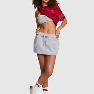 campus fleece™ front pocket skort