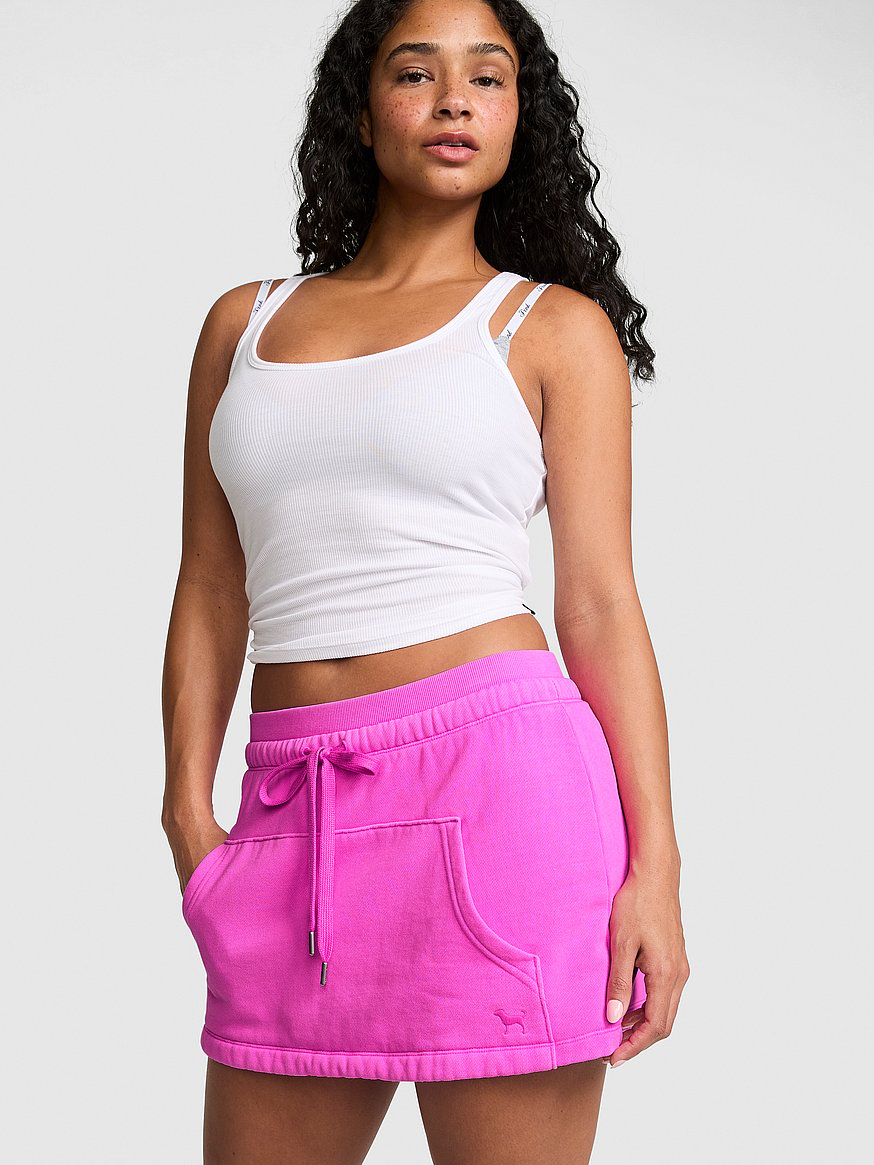 campus fleece™ front pocket skort campus fleece™ front pocket skort