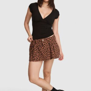 campus fleece™ pleated skort