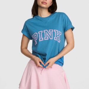 campus cotton™ v stitch crewneck boxy tee