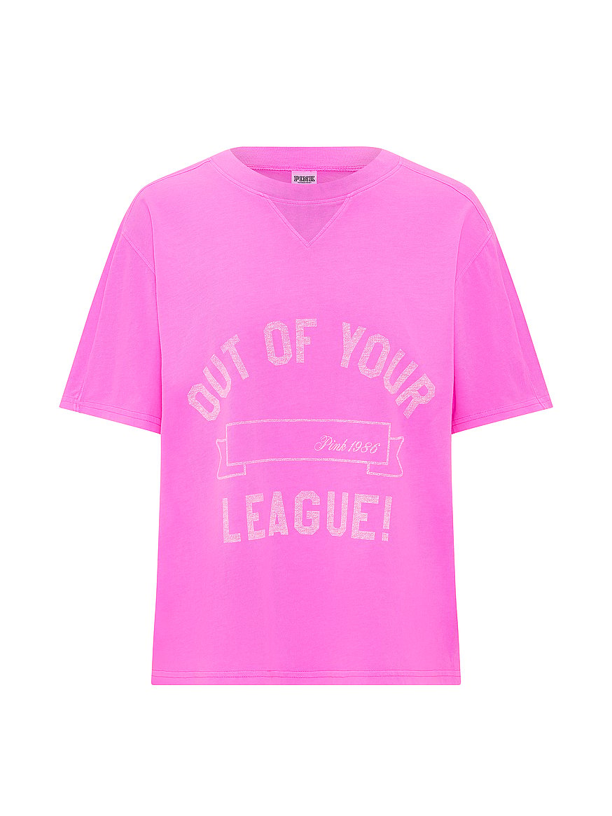 campus cotton™ v stitch crewneck boxy tee campus cotton™ v stitch crewneck boxy tee
