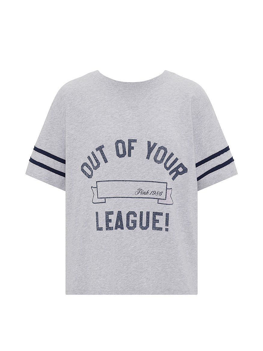 campus cotton™ v stitch crewneck boxy tee campus cotton™ v stitch crewneck boxy tee
