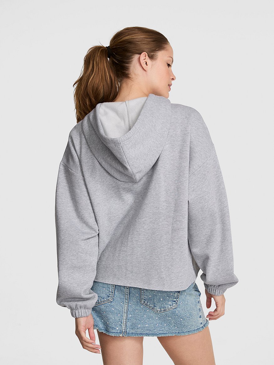 campus fleece™ raw cut full zip hoodie campus fleece™ raw cut full zip hoodie