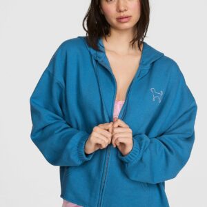 Home campus fleece™ raw cut full zip hoodie