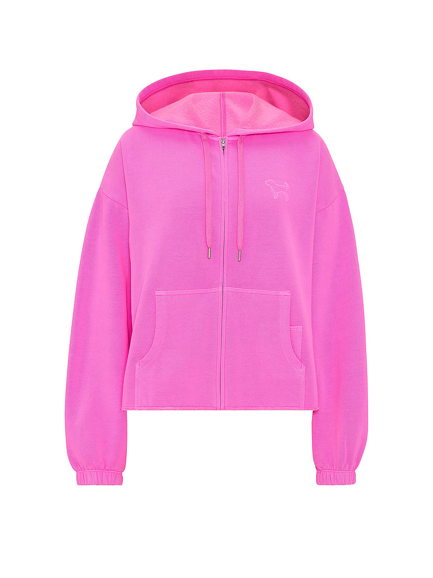 campus fleece™ raw cut full zip hoodie campus fleece™ raw cut full zip hoodie
