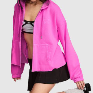 campus fleece™ raw cut full zip hoodie