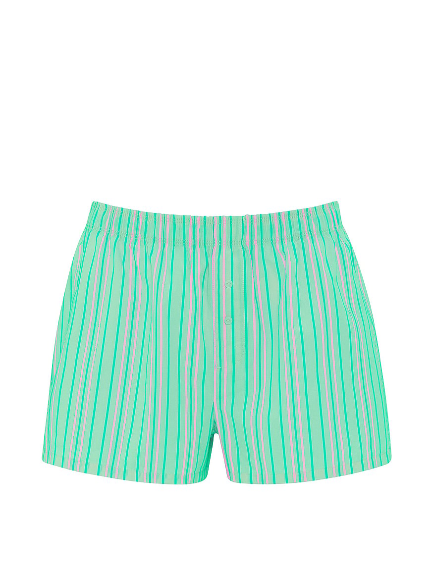 cotton boxy pajama shorts cotton boxy pajama shorts