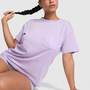 Home light as air jersey pocket tee