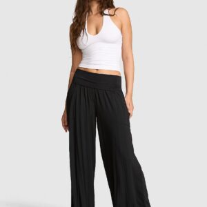 Home 24/7 lounge modal foldover pants