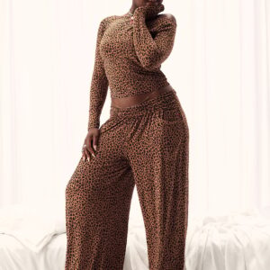 24/7 lounge modal foldover pants