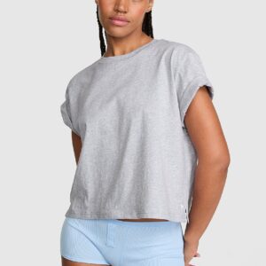 Home cotton slouchy tee