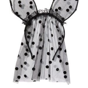 bunny ear veil headband