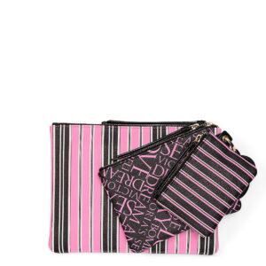wristlet travel pouch trio
