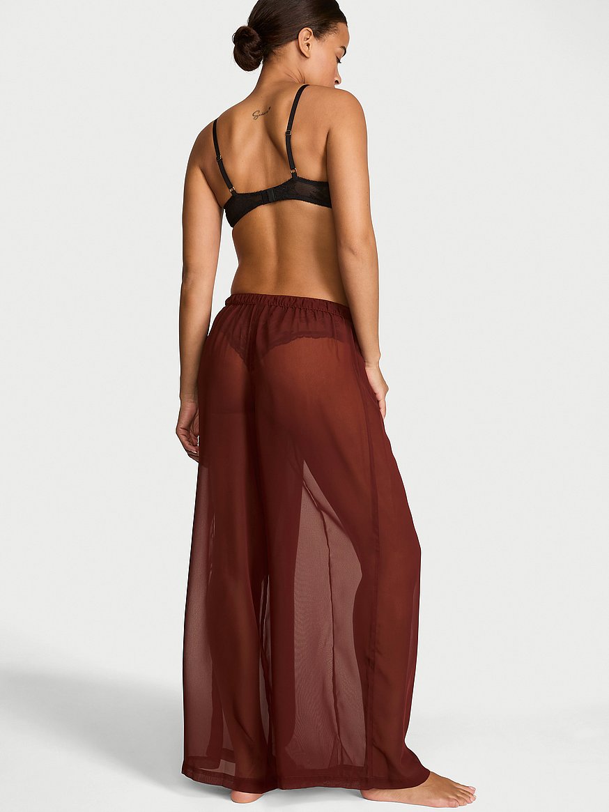 chiffon pleated pant chiffon pleated pant