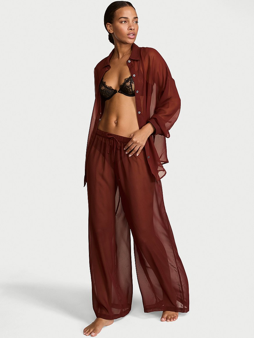 chiffon pleated pant chiffon pleated pant