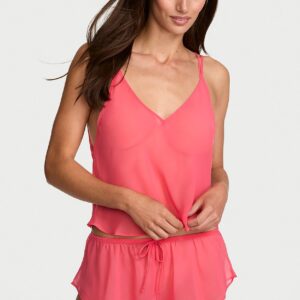 chiffon flutter short