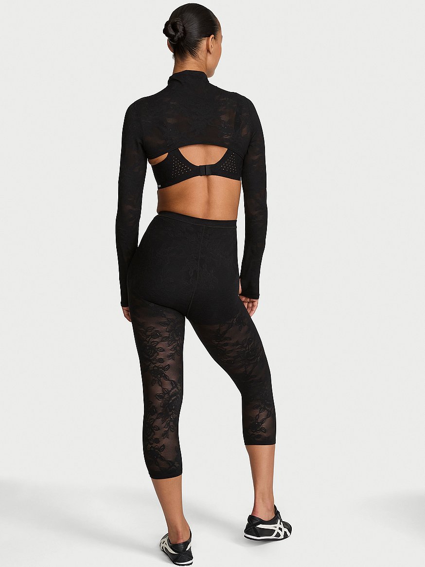 vsx lace capri legging vsx lace capri legging