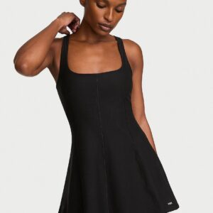 vsx new essential square neck flare dress