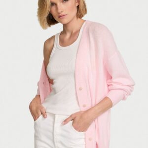 luxe knit cardigan sweater