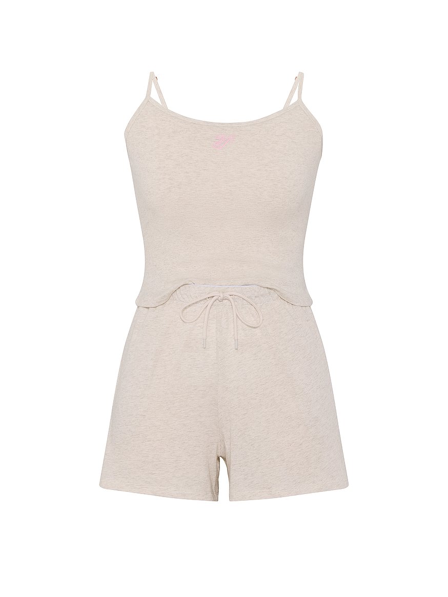 100% cotton cami & short set 100% cotton cami & short set
