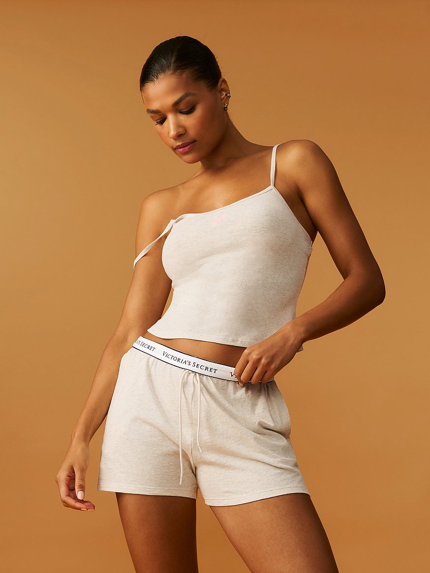 100% cotton cami & short set 100% cotton cami & short set