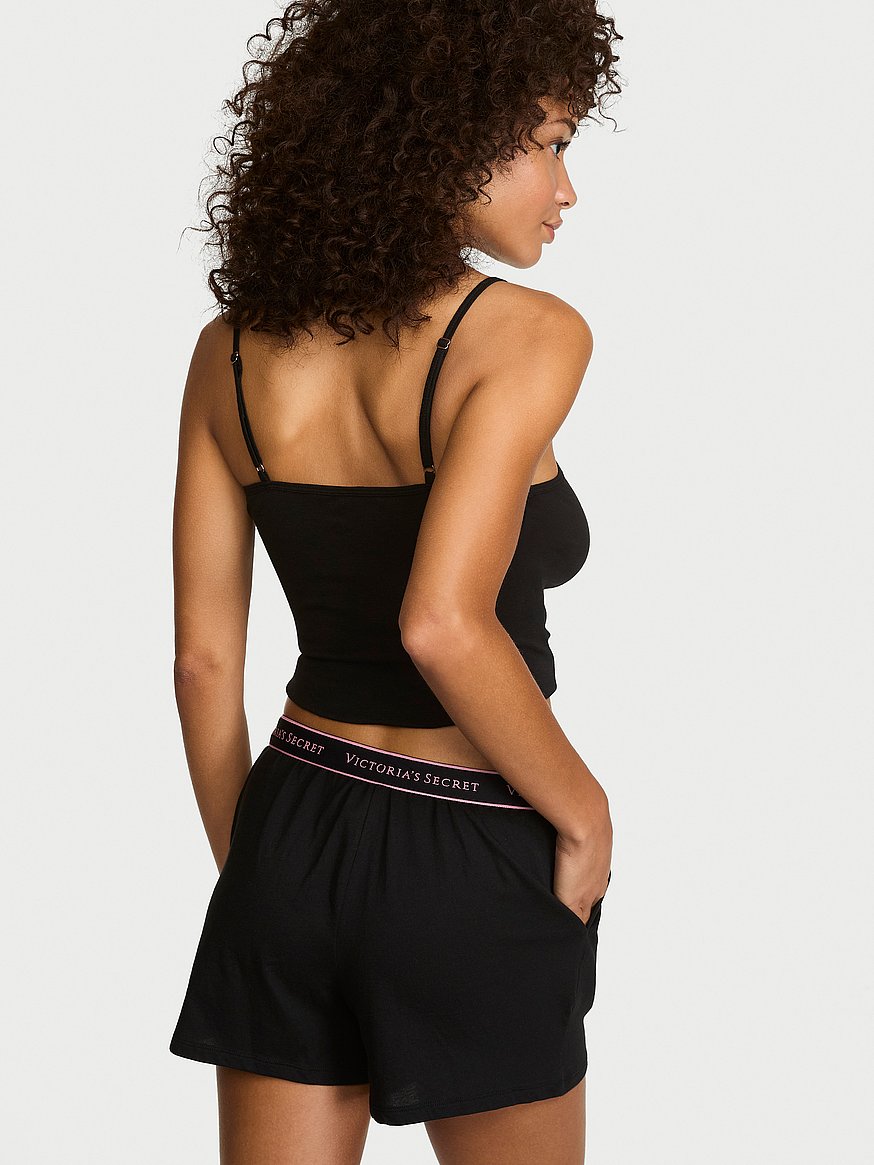 100% cotton cami & short set 100% cotton cami & short set