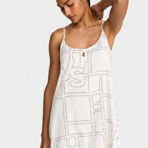 Витрина modal cotton keyhole slip dress