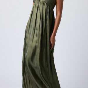 matty ruched bodice maxi dress