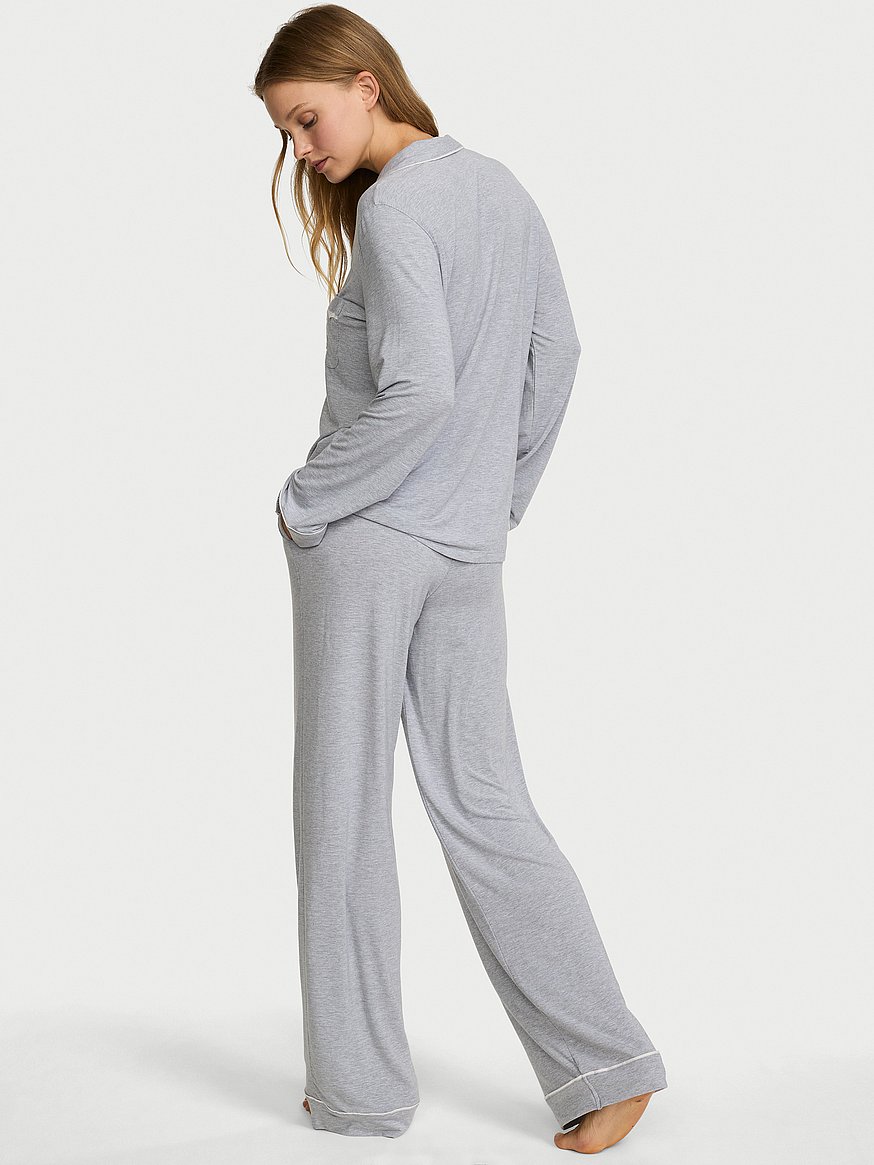 sosoft™ modal long pajama set sosoft™ modal long pajama set