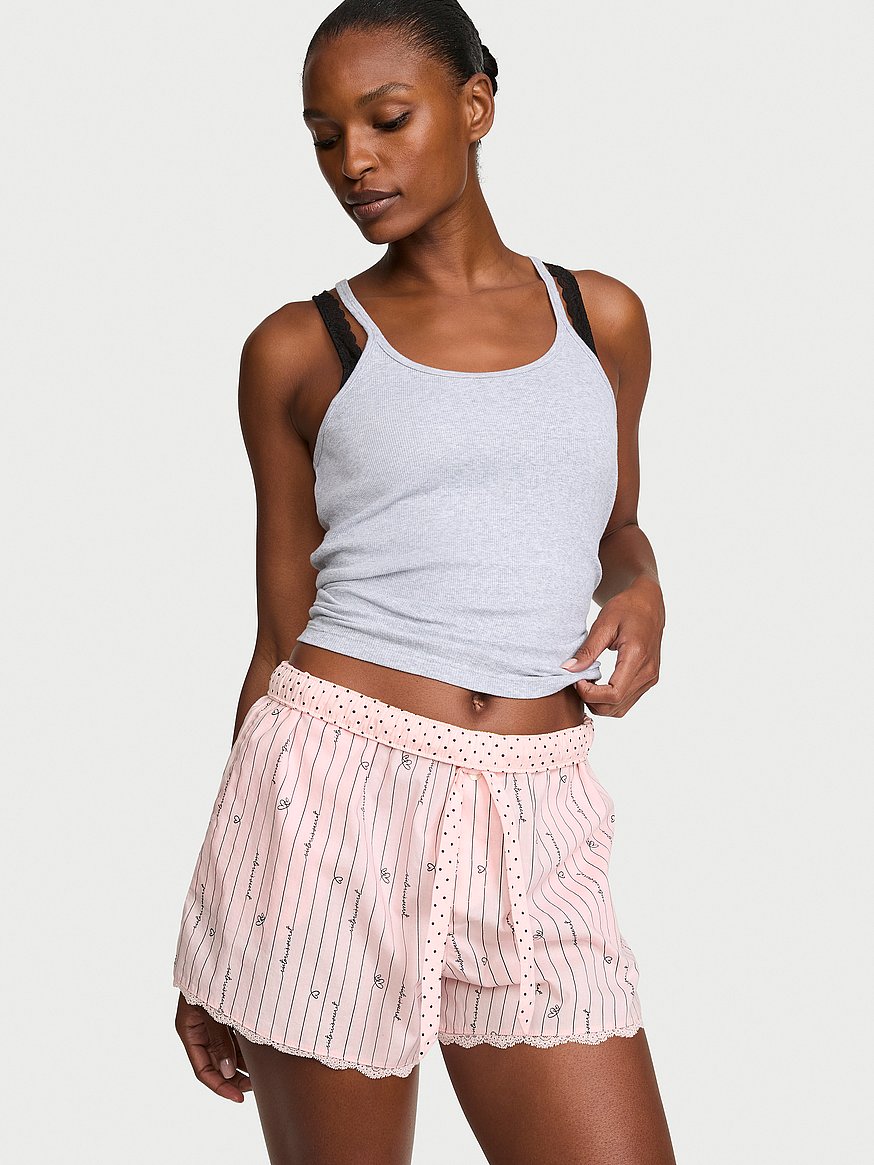 mix & match sleep heritage cotton pajama short mix & match sleep heritage cotton pajama short