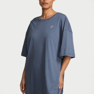 100% cotton oversized sleep tee