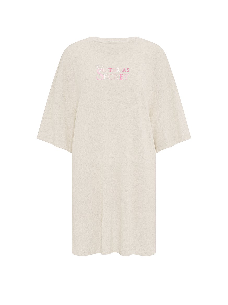 100% cotton oversized sleep tee 100% cotton oversized sleep tee