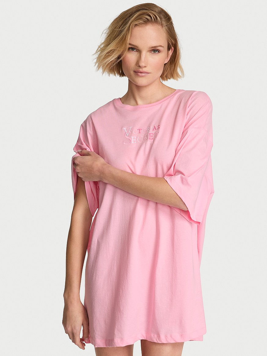 100% cotton oversized sleep tee 100% cotton oversized sleep tee