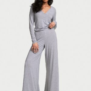 sosoft™ modal ultra fine henley top & pant set