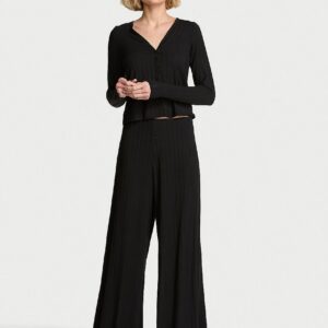 sosoft™ modal ultra fine henley top & pant set