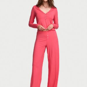 sosoft™ modal ultra fine henley top & pant set