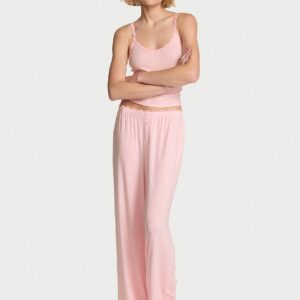 pointelle rib tank & pant set