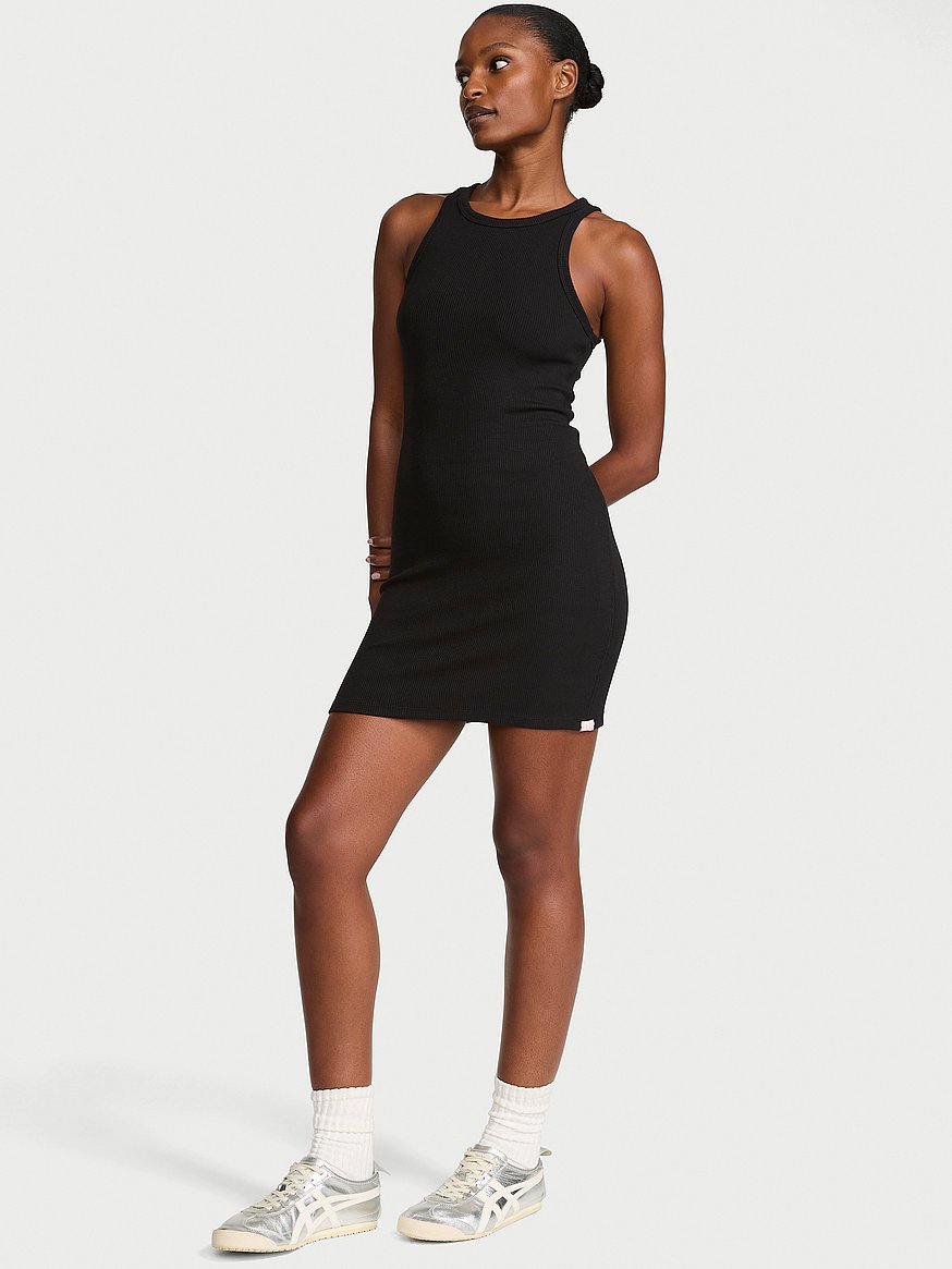 vs iconic rib racerback tank dress vs iconic rib racerback tank dress