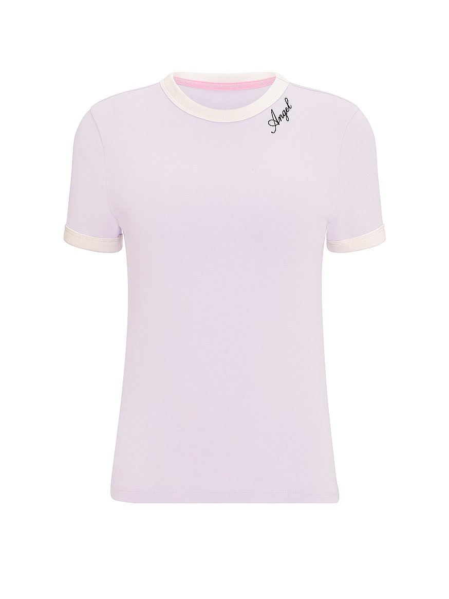stretch cotton ringer tee stretch cotton ringer tee