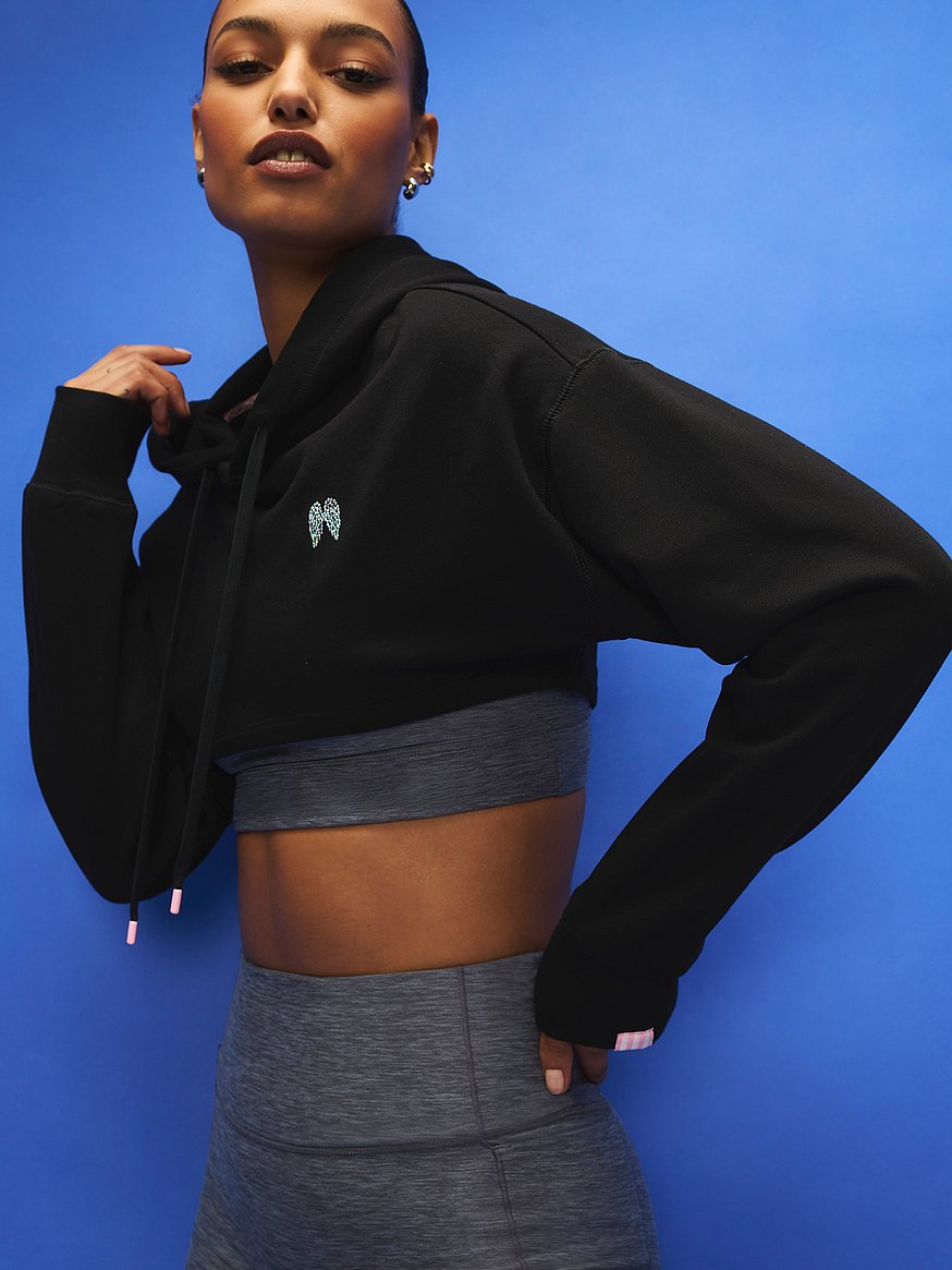 off duty terry hoodie shrug off duty terry hoodie shrug